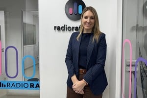 Virginia Coudannes habló sobre diversos temas este martes en Rafaela. Crédito: Jimena Ferrero.