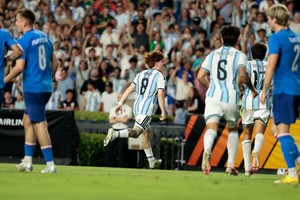 Argentina vs Islandia. Foto: Selección Argentina
