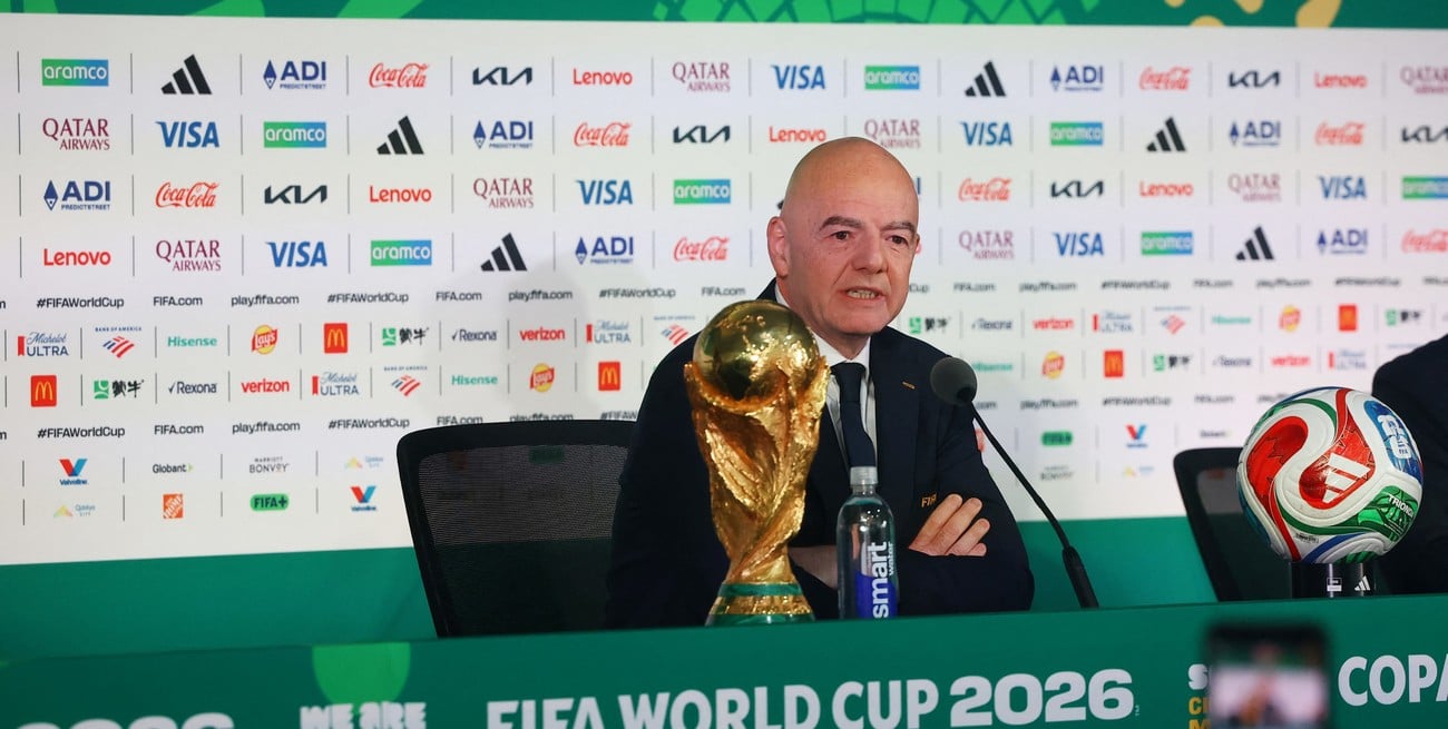 Infantino inauguró el Mundial, elogió a Macaya Márquez y destacó la presencia de Irán