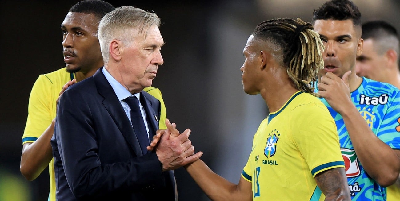 Ancelotti mantiene incógnitas en Brasil a días del debut mundialista ante Marruecos