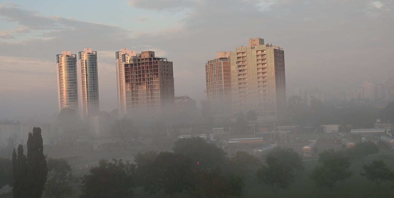 Miércoles con neblina y una máxima de 16°C en la ciudad de Santa Fe