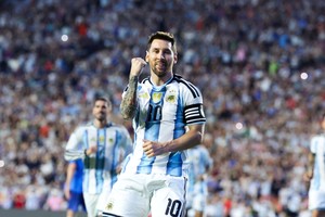 La histórica marca que Messi consiguió con la Selección frente a Islandia.