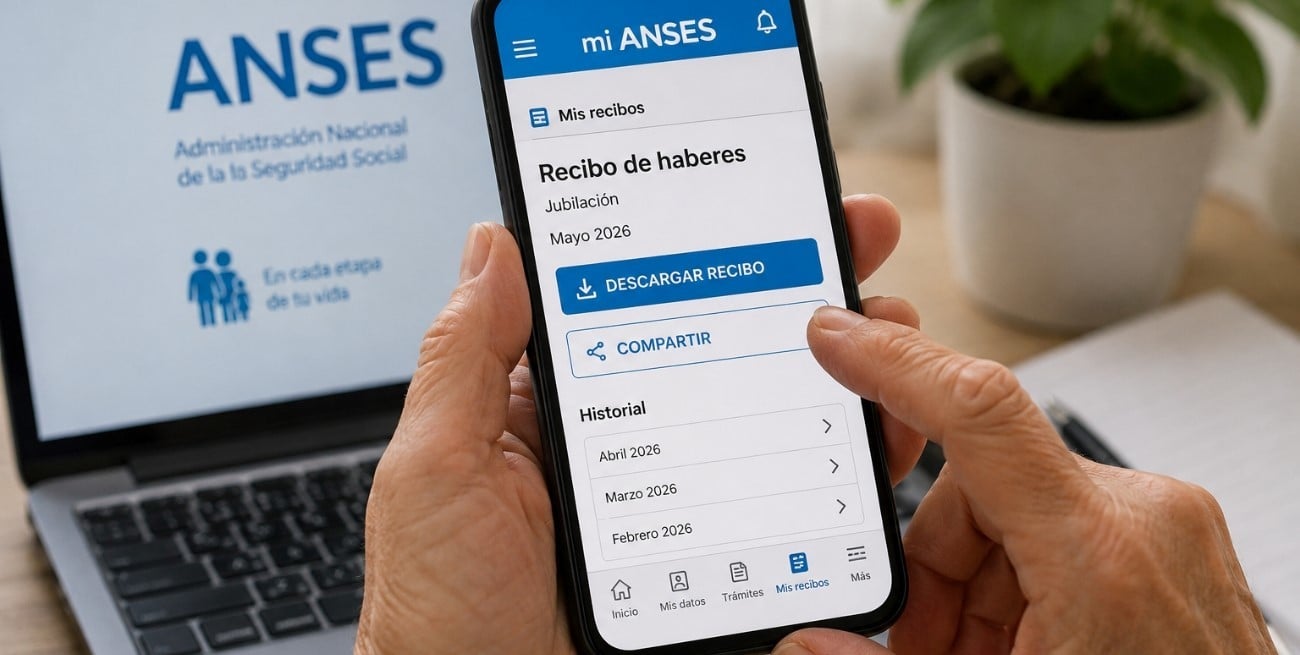 ANSES: cómo descargar el recibo de haberes desde la app paso a paso