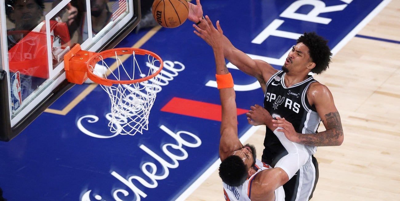 Remontada histórica: los Knicks vencieron a los Spurs y quedaron a un paso del título