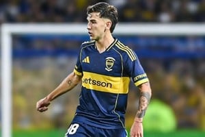 Camilo Rey Domenech tiene 20 años y mide 1.78 metros.  Foto: Prensa Boca.