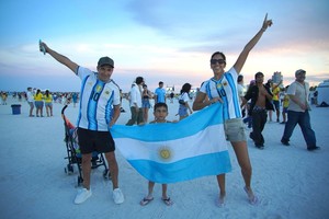 Los argentinos ponen la nota en cada Mundial.
