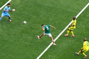 México vs. Sudáfrica - Estadio Azteca, Ciudad de México. Crédito: REUTERS.