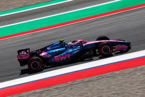 Colapinto volvió a superar a Pierre Gasly y largará por delante en Barcelona