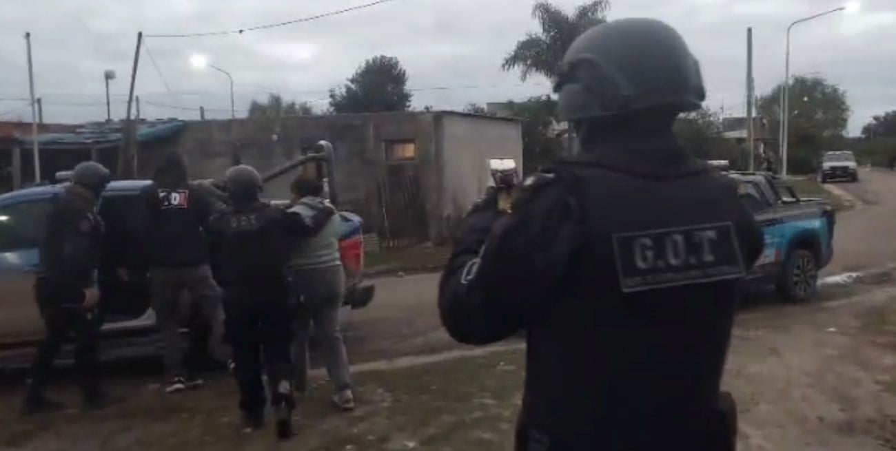 Golpe al narcomenudeo en Reconquista: cuatro personas presas y droga secuestrada