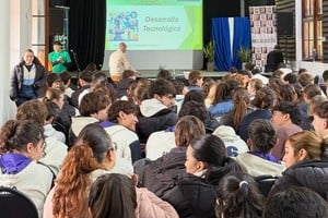 "Hoy estudiar en San Justo es una oportunidad que antes no teníamos", afirmó Borla