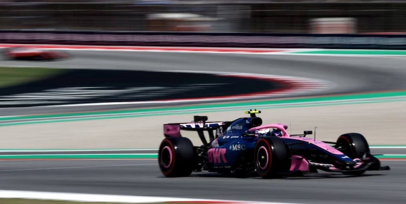 Alpine le ordenó a Colapinto ceder su posición ante Gasly en Barcelona 
