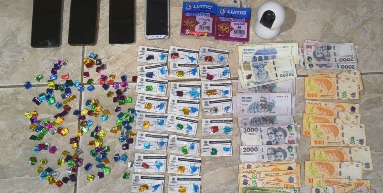 Secuestran más de 80 dosis de cocaína y detienen a un narco barrial
