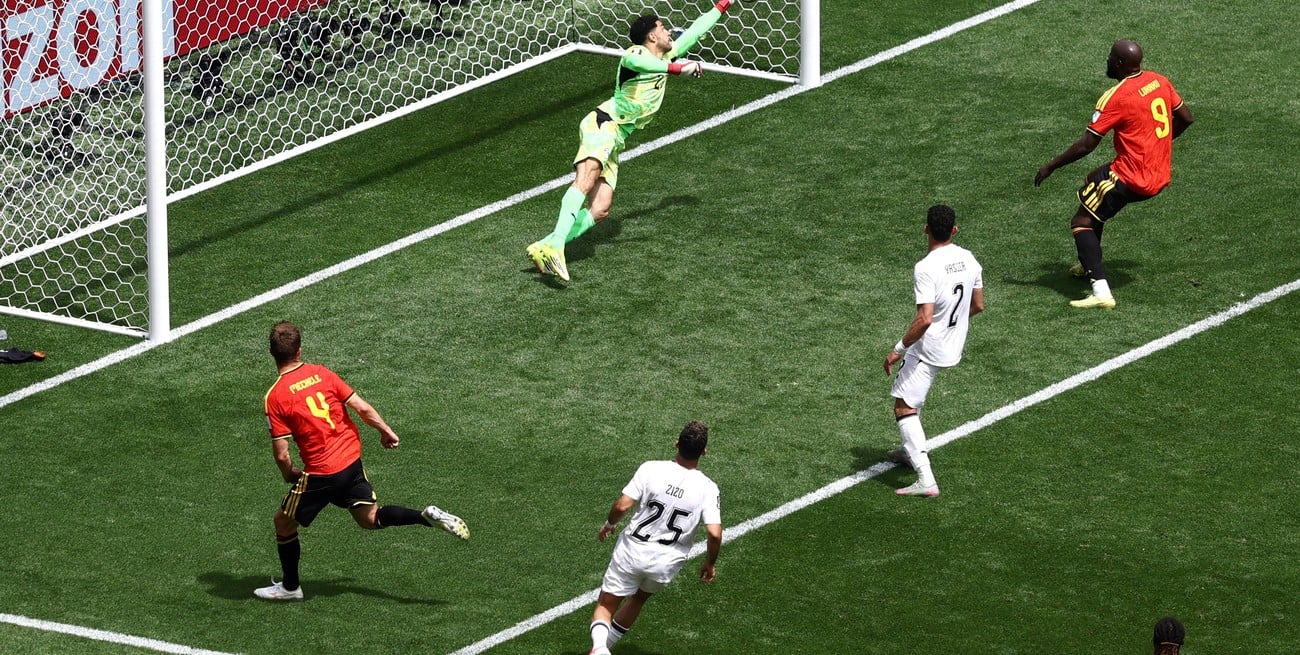 Bélgica y Egipto empataron 1-1 en el debut por el Grupo G