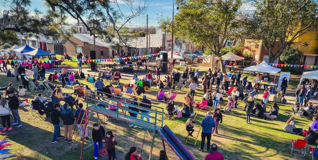 La Quinquela celebró sus 50 años con una multitudinaria fiesta cultural