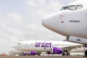 Arajet opera la ruta Rosario–Punta Cana como parte de su estrategia de expansión en el Cono Sur.