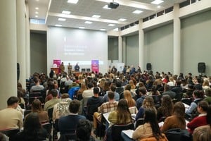 Examen en Facultad de Ciencias Médicas de la UNL para los profesionales del centro-norte provincial. Foto: Gentileza