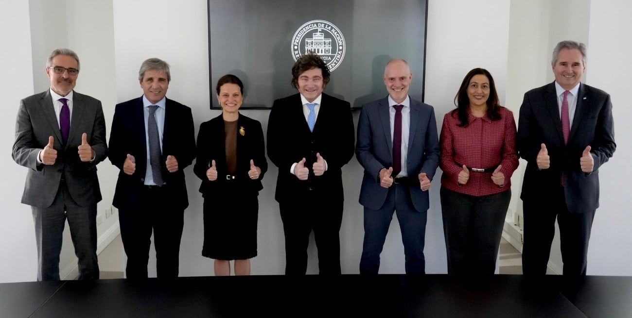 Javier Milei recibió a autoridades del Banco Mundial tras la aprobación del paquete de garantías