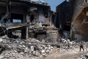 Israel bombardeó el sur del Líbano. Foto: Reuters.