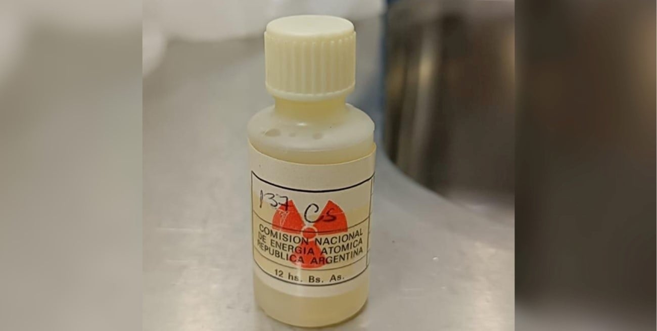 Buscan una fuente radiactiva de Cesio-137 sustraída en el microcentro de Rosario
