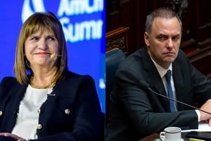 Patricia Bulrrich y Manuel Adorni. Los planteos de la senadora al jefe de Gabinete implican un dato significativo.