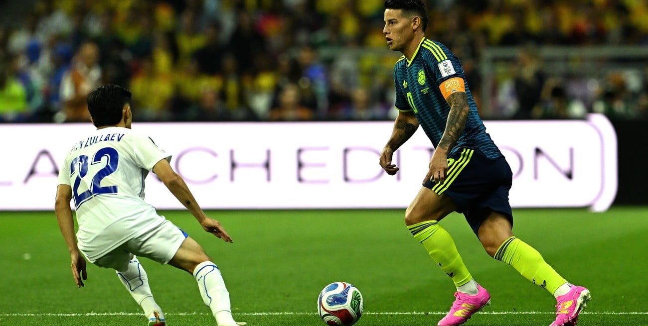 Colombia venció 3-1 a Uzbekistán en su debut