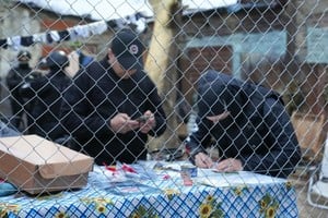 Allanamiento de la Policía de Investigación (PDI) en el barrio San Lorenzo de la ciudad de Santa Fe. Crédito: Gobierno de Santa Fe