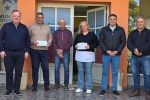 Entrega de aportes en Monte Oscuridad y apoyo a la 15ª edición de la ExpoFeria San Guillermo