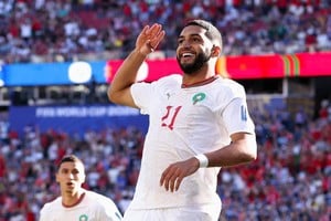 Saibari, el autor del único gol del partido. Foto: FIFA.