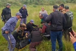 El hallazgo se produjo gracias a un drone de los equipos de búsqueda de la Policía.