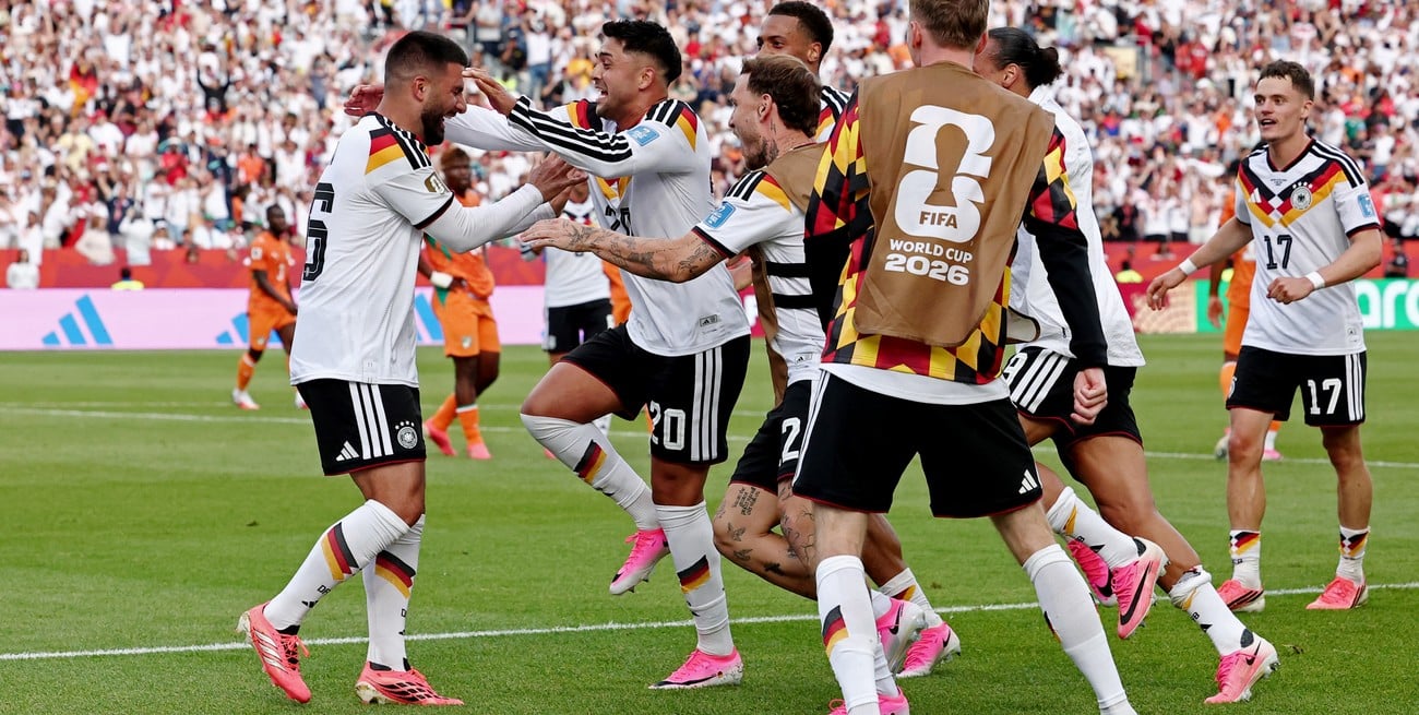 Alemania dio vuelta el partido ante Costa de Marfil y sacó boleto a 16avos
