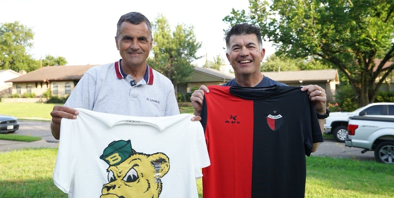 La historia del ex jugador de Colón
y su regalo para el amigo texano