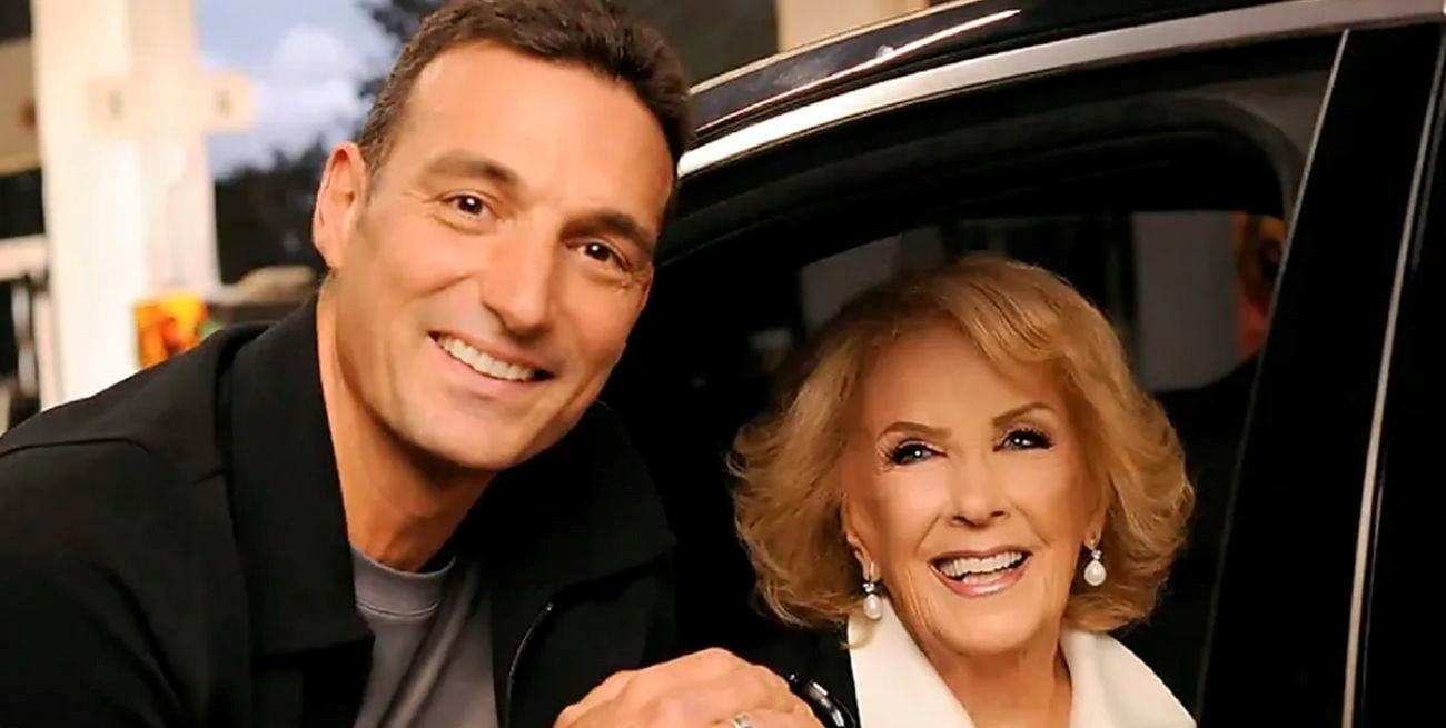 Mirtha Legrand reveló los secretos de su rodaje con Lionel Scaloni: "Es amoroso y me miraba mucho"