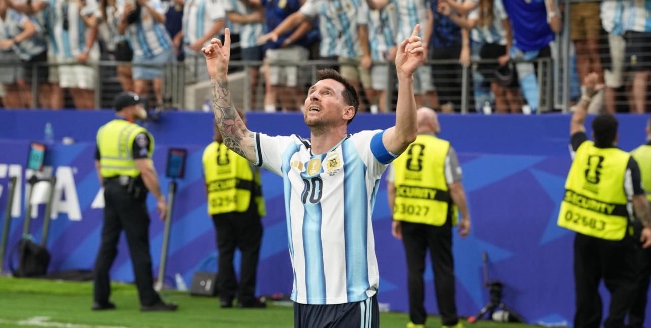 Aquellas luces de Maradona en el Azteca que Messi encendió 40 años después en Dallas
