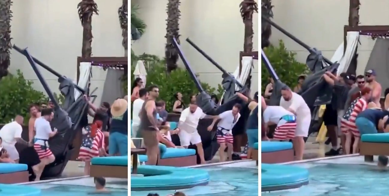Colapsó una estructura en un hotel de Florida: cinco personas fueron hospitalizadas