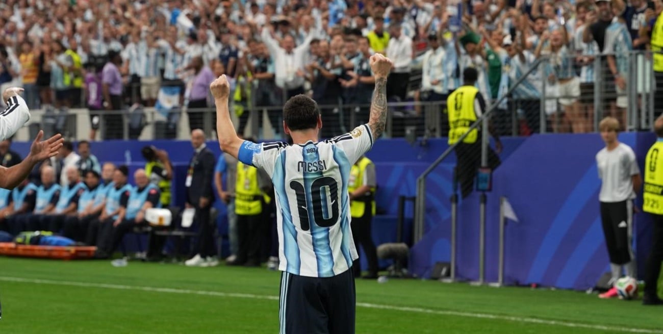 Reviví el doblete de Messi contra Austria