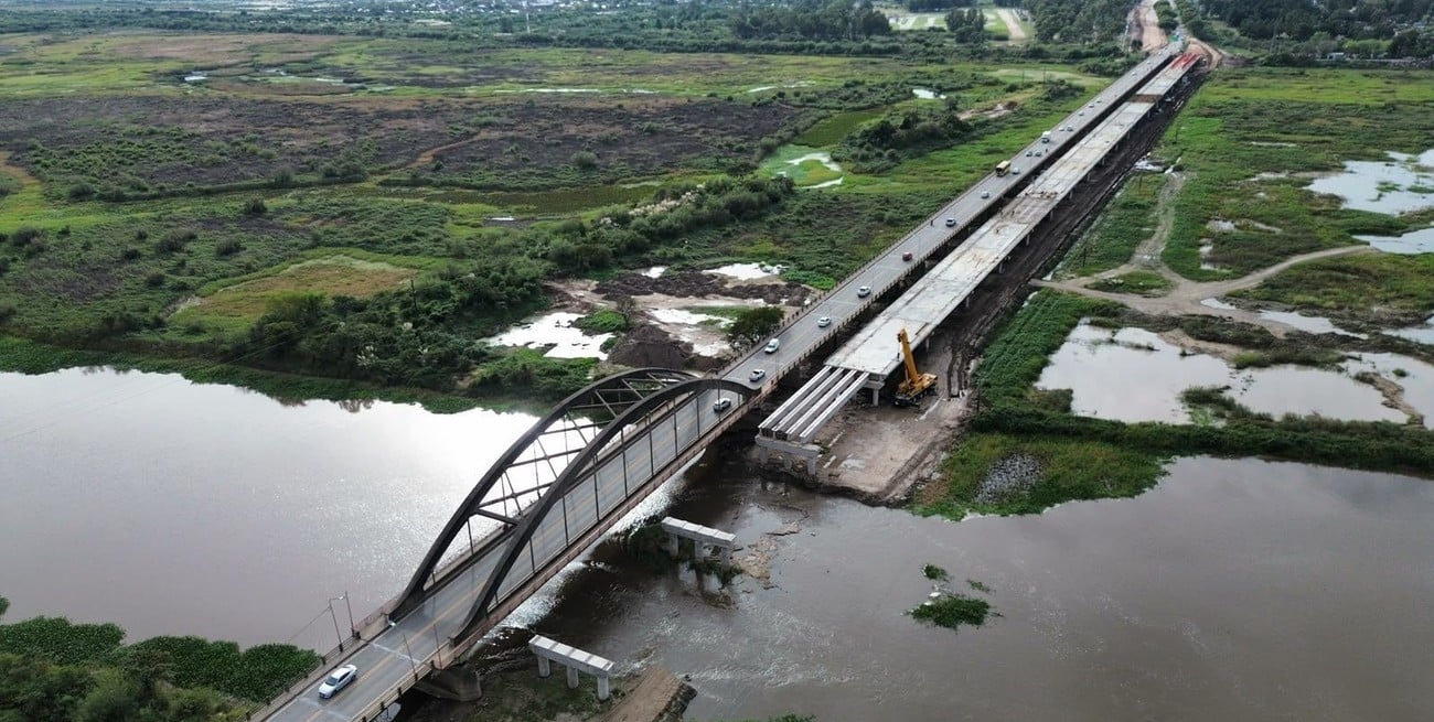 Nuevo Puente Carretero Santa Fe - Santo Tomé: ya es el enlace vial en construcción más largo del país