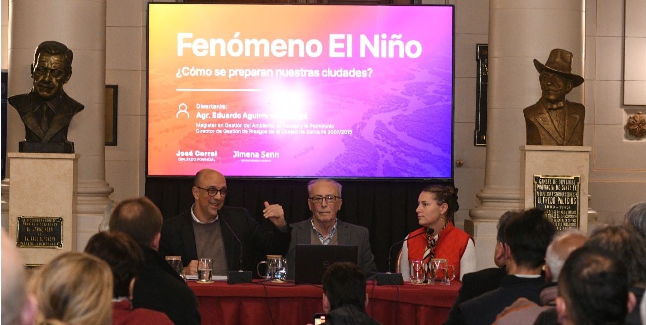 Anticiparse al agua: legisladores y comunas de Santa Fe se activan frente a la certeza de un "El Niño" fuerte
