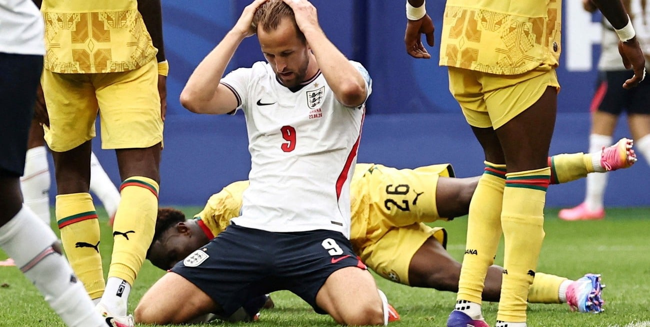 Ghana rescató un punto ante Inglaterra y ambos se encaminan a clasificar