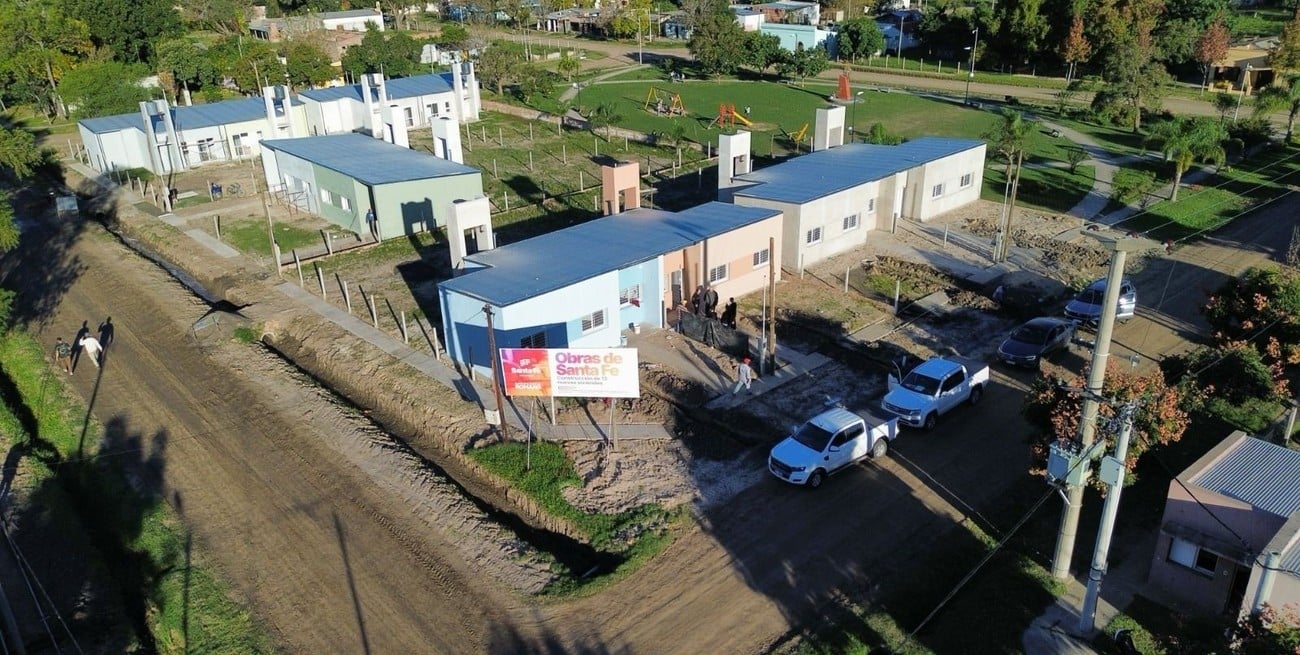 Romang: avanza la construcción de viviendas y la finalización del Paseo Costanero