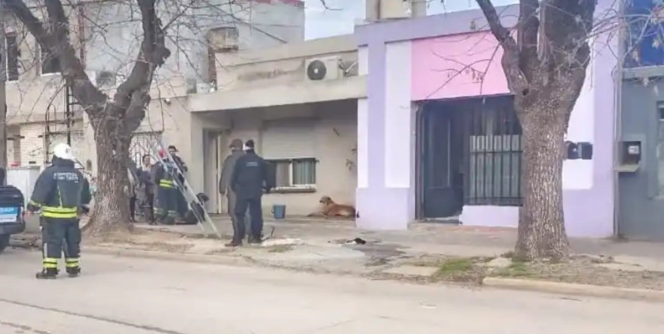 Se incendio una peluquería en Venado Tuerto: los dueños lograron controlar el fuego