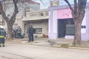 El personal especializado realizó las tareas de seguridad pertinentes