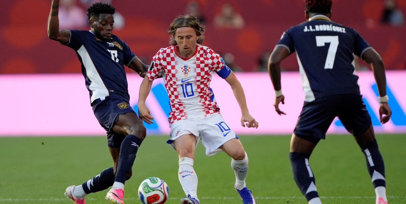 Luka Modric llegó a los 200 partidos con Croacia y se unió al récord de Messi y Cristiano Ronaldo