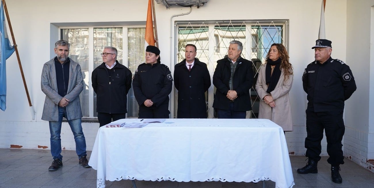 Comenzaron los trabajos para la construcción de la nueva Comisaría 6ª y el Comando Radioeléctrico de San Genaro