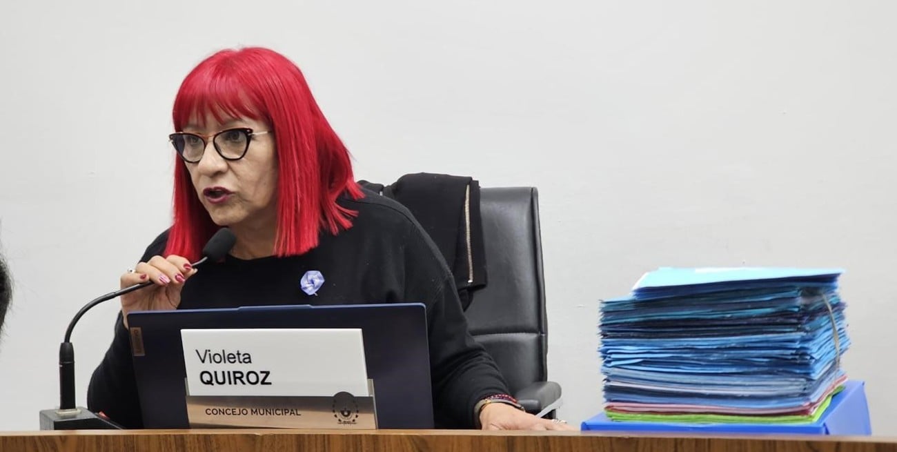 Violeta Quiroz presentó su balance y cuestionó la falta de respuestas del Municipio