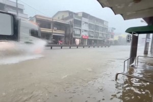 La comuna de Kaohsiung, una de las más afectadas. Reuters.