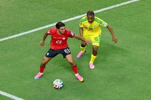 Sudáfrica venció 1-0 a Corea del Sur. Foto: Reuters.
