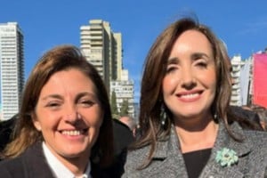 La presencia de Victoria Villarruel en el acto oficial en Rosario volvió a ser tema de conversación