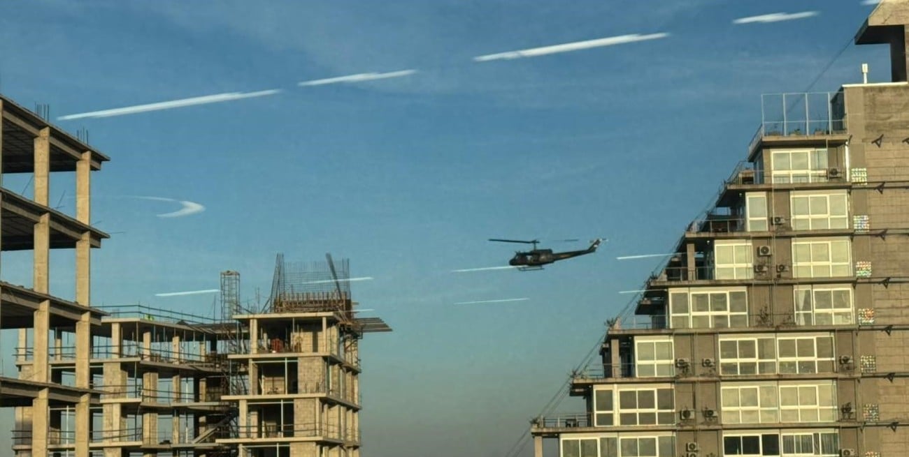 ¿Por qué se vio un helicóptero recorriendo el cielo de la ciudad de Santa Fe?