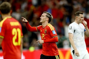 Bélgica aplastó 5-1 a Nueva Zelanda. Foto: Reuters.