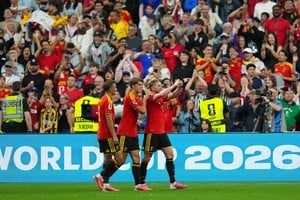 Bélgica goleó a Nueva Zelanda. Foto: Xinhua.